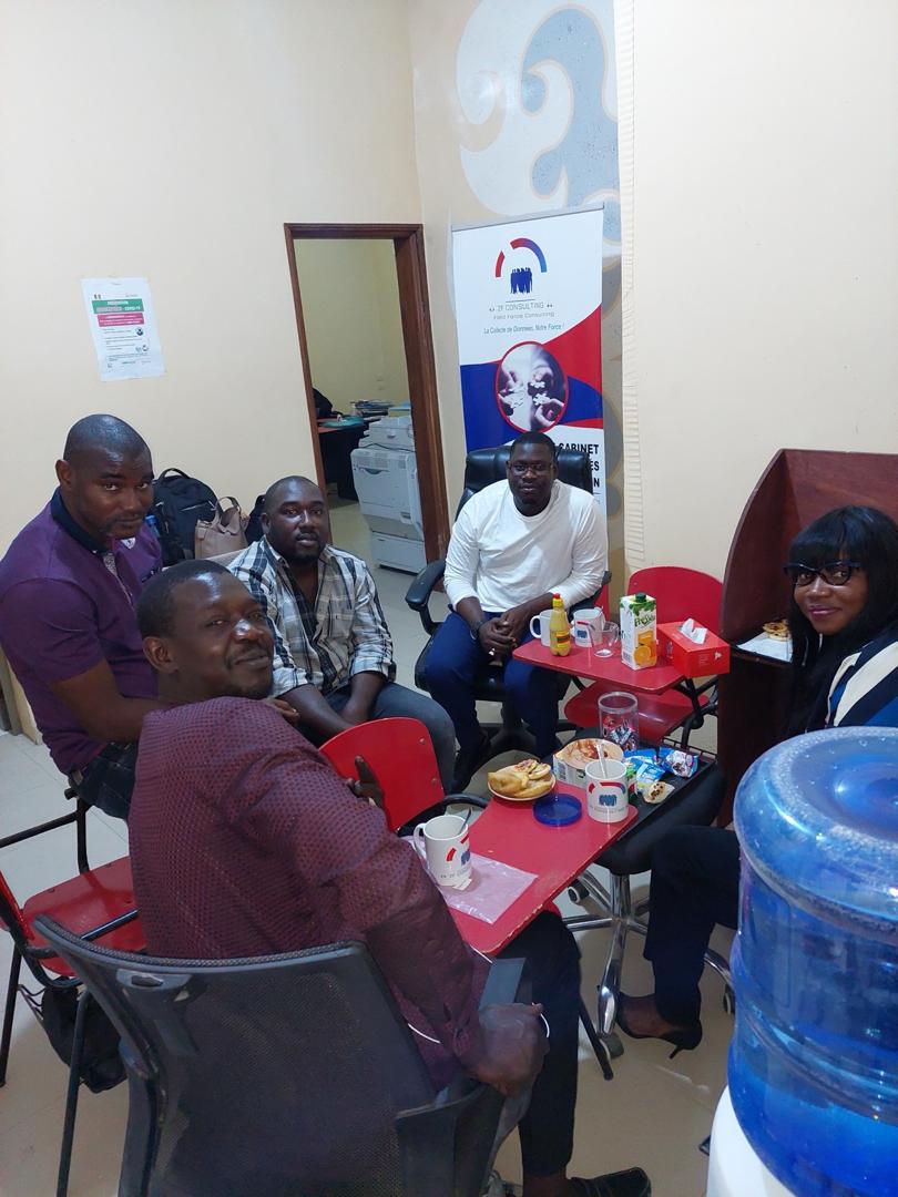 Interview terrain en Afrique